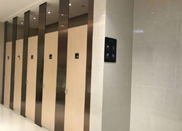 高档写字楼卫生间隔断