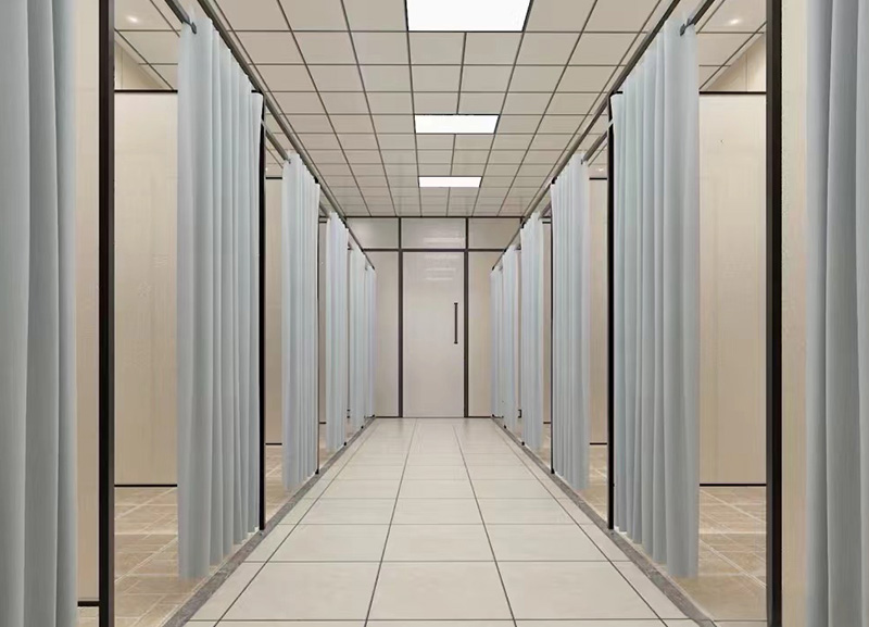 公共淋浴间隔断